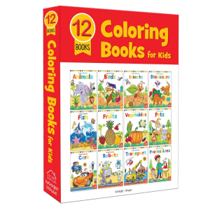 Coloring Books Box Set: Pack of 12